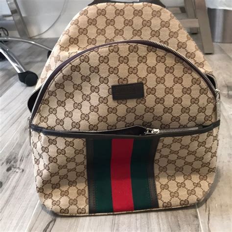 fake gucci white backpack|knockoff used gucci purses handbags.